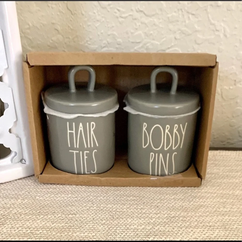 Rae Dunn Hair Ties & Bobby Pins